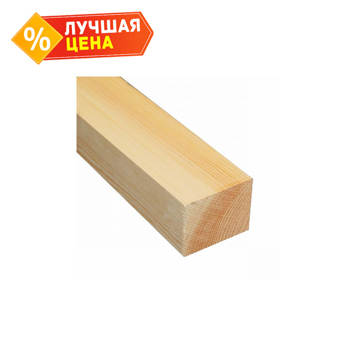 Брусок строганный сухой 50х70х3000 сорт 1