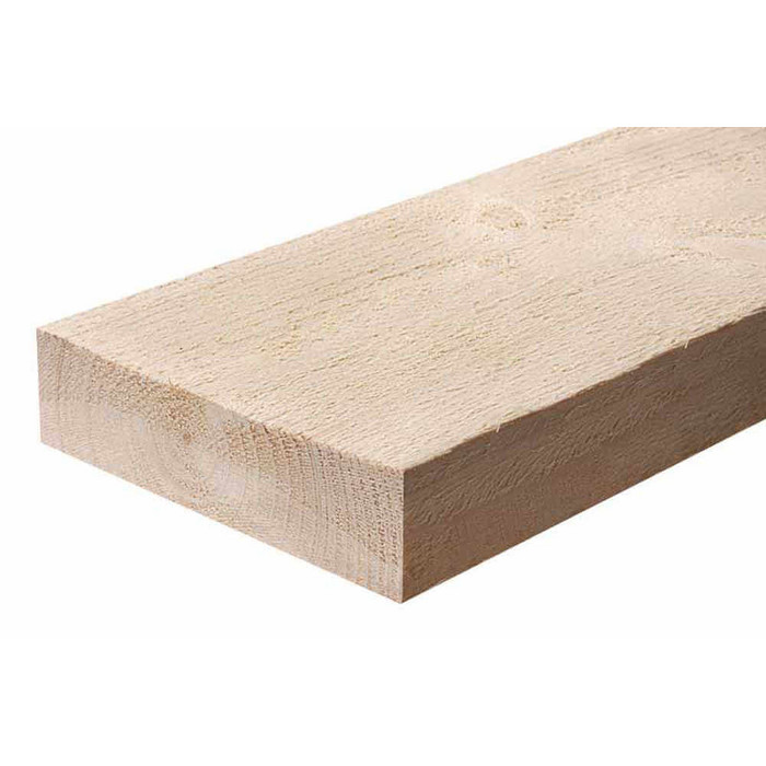 Доска обрезная сухая 40х125х6000 сорт 1-2